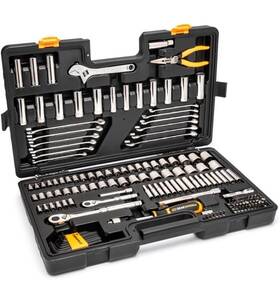 Gwpro168a Gearwrench 168 Piece 1/4 Inch And 3/8 Drive 72-tooth 6 Point Professional Tool Set