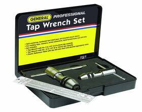 General Tools 079531644878 Reversible Tap Wrenches Set - Ratchet Holder For To 1/2-inch Taps 2-pack