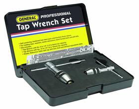 General Tools 079531644892 Professional Standard Tap Wrenches #167 - Threading With Reference Tabl