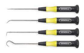 60004 General Tools 787721696117 4-piece Ultra Tech Probe Set Black