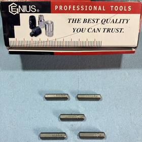 3116 Genius New Tools 5-pack 1/4 Inch Hex X Insert Bits. Fast Shipping