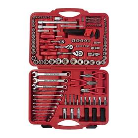 Ac-234161p Genius Tools 161 Piece 1/4 Inch 3/8 And 1/2 Dr. Metric Sae Master Set - Ac-234