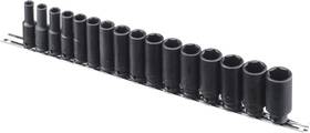 Cm-316md Genius Tools 16 Piece 3/8 Inch Dr. Metric Deep Impact Socket Set