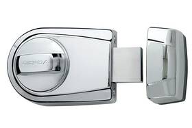 G200 Gerda 852289005050 Single Cylinder Rim Lock Polished Chrome