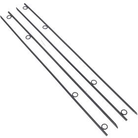 Gfyship 768604508024 Rebar Stake Loop 4pcs Grip 3/8x 18 Inch Steel Durable Heavy Duty Tent Cano