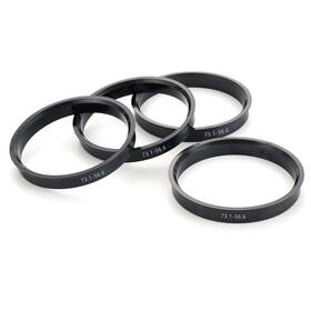 Yqzus0459 Gift2u Car Hub Centric Rings 73.1-56.6 Mm Set Of 4 Abs Plastic
