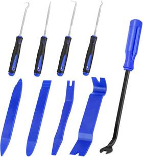 Glk 313086046009 Auto Trim Removal Tool Set Pry Kit Door Panel Fasteners Remo