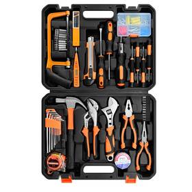 Gluaae 445028549538 Tool Kit 148 Piece General Household Basic Hand Set With Storage Case