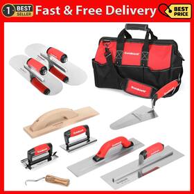 Goldblatt 313044934966 2 Piece Stainless Steel Trowel Set And 8 Masonry Hand Tool New