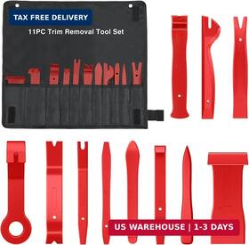 Gooacc 840323913430 11pcs Auto Trim Removal Tool Kit No-scratch Pry For Car Audio Da