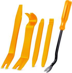 Grc-213 Gooacc 5 Pcs Nylon Auto Trim Removal Tool Kit No-scratch For Ca