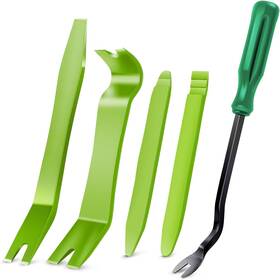 Grc-234 Gooacc 5pcs Auto Trim Removal Tool Kit No-scratch For Car Audio