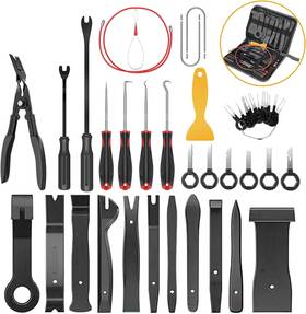 Grc-239 Gooacc 40pcs Trim Removal Tool Auto Terminal Key Clip Pliers S