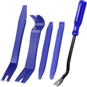 Grc-48 Gooacc 5-piece No-scratch Auto Trim Removal Tool Kit For Car Dismantling