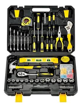G5239 Goxawee 108-piece Hand Tool Set - General Household And Diy Home Repair Kit New