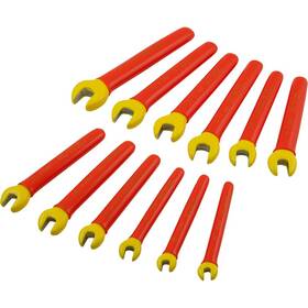 Mb12-i Gray Tools 12 Pc. Metric Insulated Open End Wrench Set Made In Usa And Teste