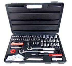 Tk75 Great Neck Drop Sorged Steel Sae And Metrics Tool Set - 73 Piece