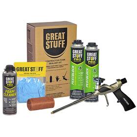 Great Stuff Pro 850024402720 Foam Sealant Kit - Pestblock 20oz Gun St
