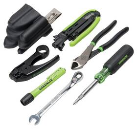 46601 Greenlee Communications Pro Coax Tool Kit Open Box