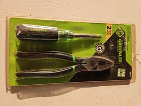 52062980 Greenlee 0159-42 Tool Kit Pliers And Screwdriver