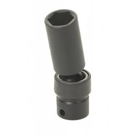 1016ud Grey Pneumatic 3/8 Inch Drive X 1/2 Universal Deep Impact Socket 6-point