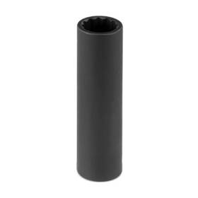 Grey Pneumatic 1110d 3/8 Inch Drive X 5/16 Deep Length Impact Socket