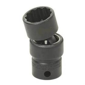 1118u Grey Pneumatic 3/8 Inch Drive Impact Socket 12 Pt