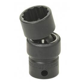 2112um Grey Pneumatic 1/2 Inch Drive X 12mm Standard Length Universal Socket