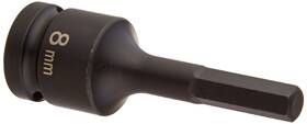 2908m Grey Pneumatic 729440469863 1/2 Inch Drive X 8mm Hex Driver Socket