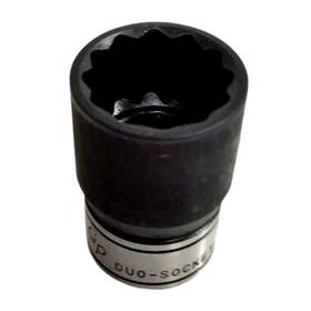 81124r Grey Pneumatic 3/8 Inch Drive X 3/4 Standard Duo Impact Socket 12-point