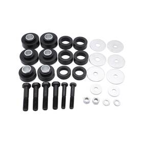 Ssa-43025 Gskmotor 1 Set Subframe Body Mount Bushing Kit With Hardware For 1967-1972 C-hevrolet Cam