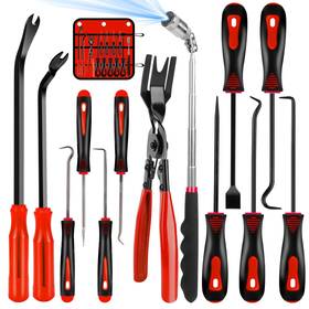 Gti 658370240498 13 Pcs Precision Mechanic Hook And Pick Tool Set With Auto Clip Removal P