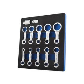 022824 Gunpla 12pcs Torque Adapter Set Sae 12 Point Fastener 3/8 Inch Wrench Tor... Fast Ship