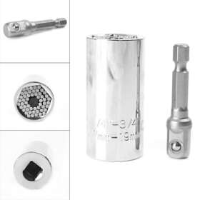 1gs055 Gzyf 2pcs/set Mechanics Socket Tool Wrench Craft Piece Sockets Ratchet Universal