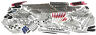 H605mts Husky Mechanics Tool Set Chrome Finish Hand Drive Tools Automotive