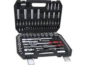 Hantinstom 789344217601 Mechanics Tool Set 94pcs Socket 1/4 Inch And 1/2 Dr