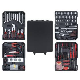 900p Hantinstom 900pcs Complete Home Tool Set Versatile Rolling Kit For Professional Rep