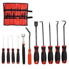 Hardk 650434341912 11pcs Hook And Pick Set Plastic Fastener Door Panel Remover Precision Scraper