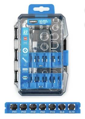 Hart 840092616723 35-piece 1/4-inch Drive Mechanics Tool Set