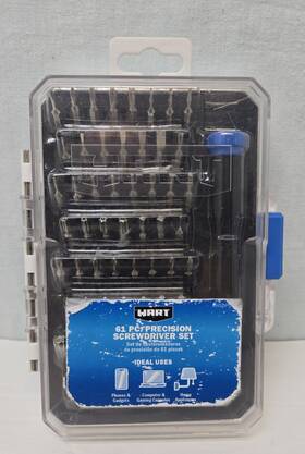 Hhsdp003 Hart 61 Piece Precision Screwdriver Set