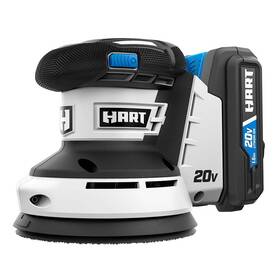 Hpsd01b Hart 20 Volt Cordless Random Track Sander And Dust Bag Kit 1