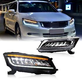 Hcmotionz 339036477977 Hcmotion Headlights For Honda Accord 2008 2009 2010 2011 2012 8th Gen 4-dr Se
