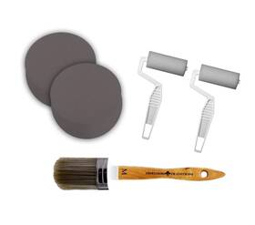 Heirloom Traditions Paint 682962388145 Authentic All-in-one Tool Trio By Brush Foam Rollers And Applicators