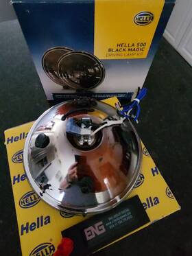 005750411 Hella 5750411 Inch Black Magic 500-series 12v/55w Halogen Driving Lamp Glass Bulb