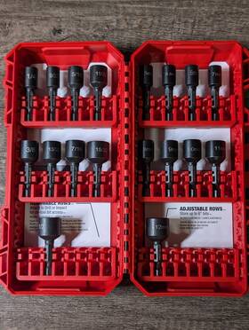 58269 Hercules 58268 18pc Impact Rated Sae And Metric Nut Setters With Case