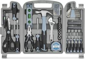 Dt9409  Hi-spec Products 54pc Toolbox Set General Household Toolkit Storage Case Basic House Diy Home