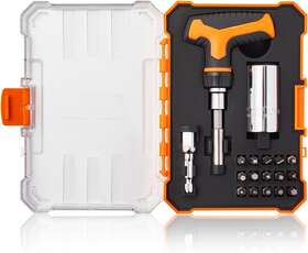 Hy-48sasw Hieey Super Socket Tool Universal Gadgets Set Of 20 With 1/4-to-3/4-inch Wrench Grip