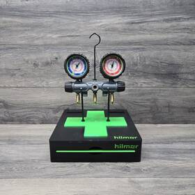 1839129 Hilmor Display Stand Aluminum Manifold Comes With Gauges