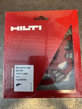 2163567 Hilti #2163567 Dg-cw 150/6 Inch Spx Universal Brand New