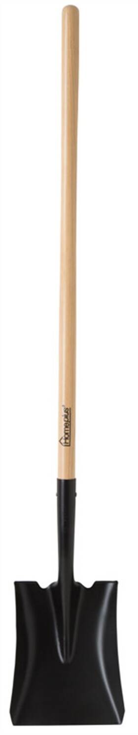 Home Plus 755625321923 Steel 8 Inch W X 56 L Square Point Shovel Wood Pack Of 6